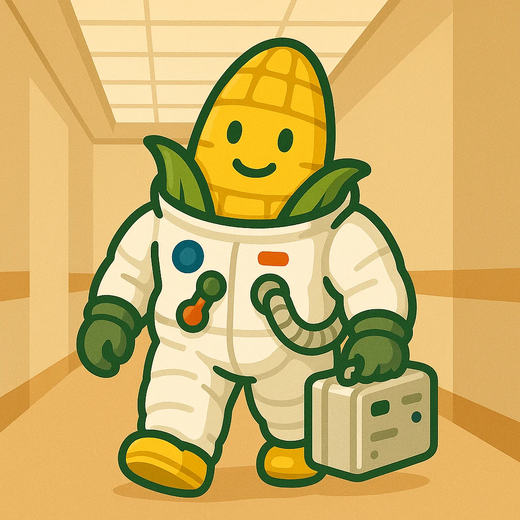 Astronaut corn